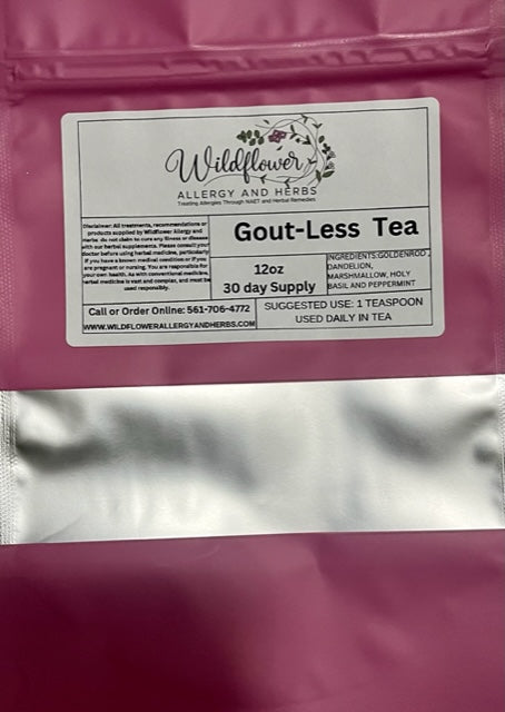Gout-less tea